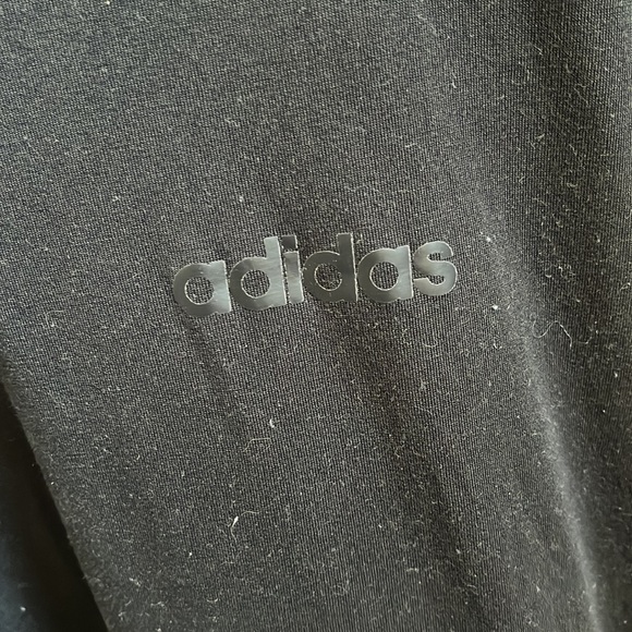 Womens medium climalite adidas white and black tshirt - Picture 2 of 3